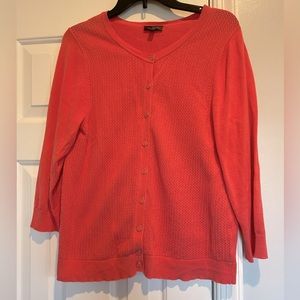 The Limited 3/4 length sleeves button down cardigan women’s size large
